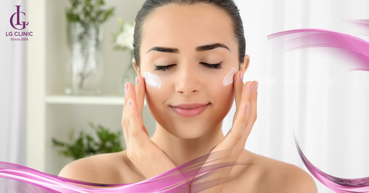 *   chăm sóc da sau triệt lông