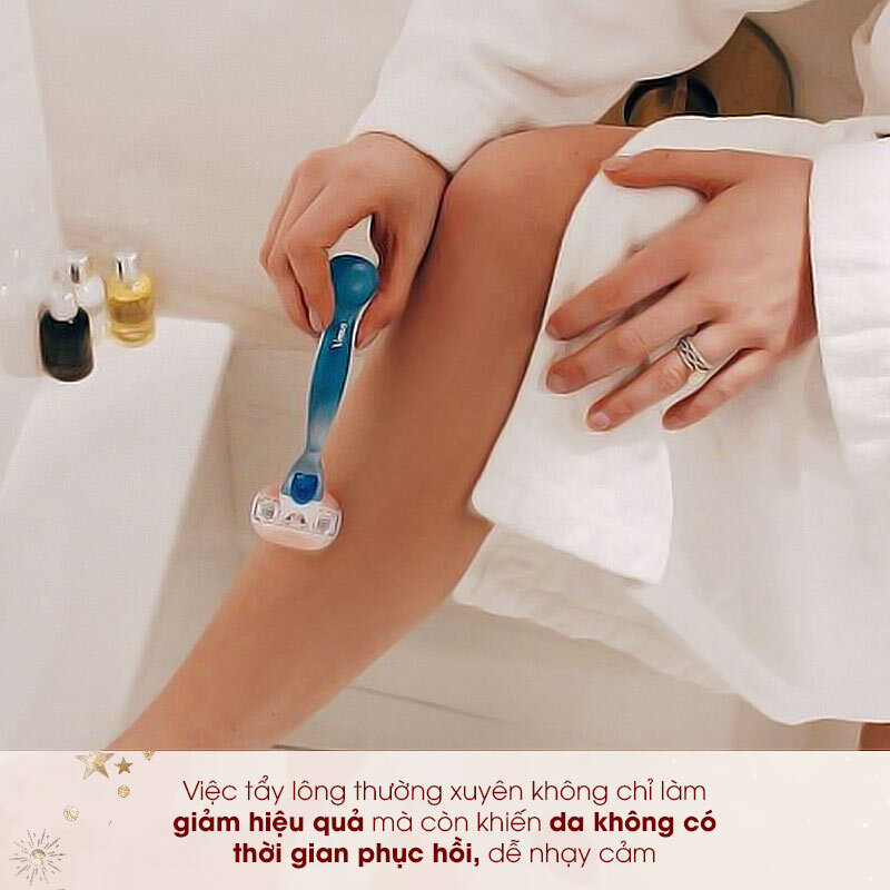 Chăm sóc da sau triệt lông